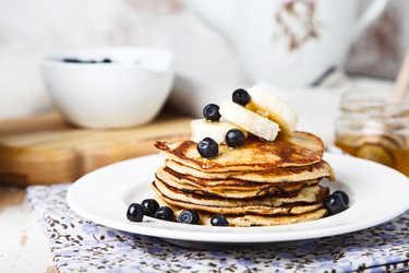 Gesunde Bananen-Pfannkuchen aus 2 Zutaten