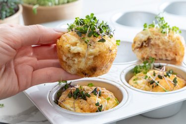 Eier-Lachs-Muffins aus nur 3 Zutaten