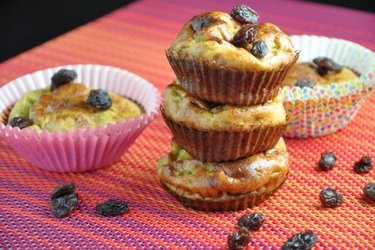 Einfache Fitness-Bananen-Muffins (Glutenfrei, Zuckerfrei)