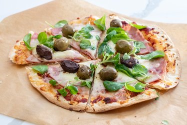 Schnelle Tortilla-„Pizza“