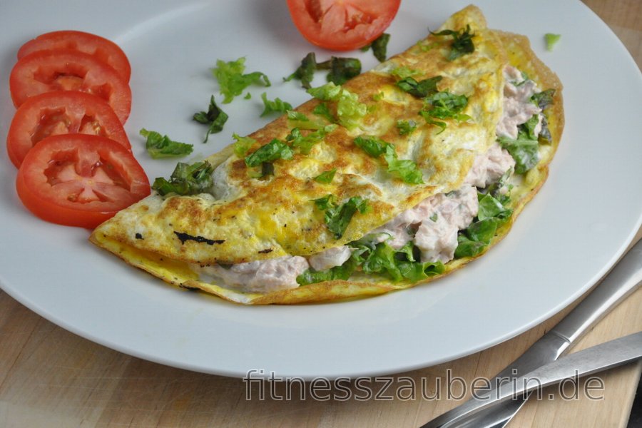 Fitness-Thunfisch-Omelett