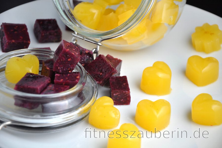 Gesunde Hausgemachte Gelee-Bonbons