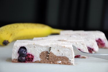 No-Bake-Bananenquark-Dessert (Glutenfrei)