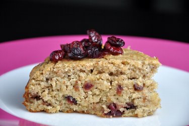 Gesunder Preiselbeeren-Mandel-Kuchen (Glutenfrei)