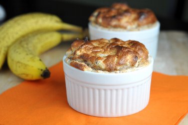 Gesundes Bananensoufflé mit Zimt