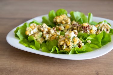 Der beste gesunde Avocado-Eiersalat