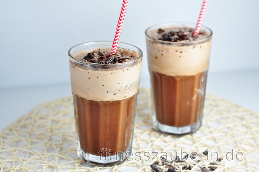 Erfrischender Mokka-Protein-Shake