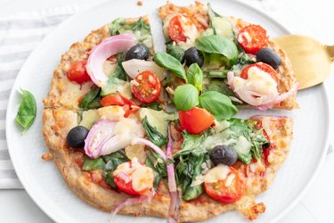 Gesunde Thunfischpizza