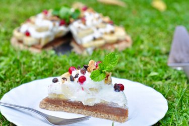 Fitness Banoffee Pie